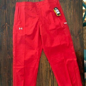 Under Armour Storm Infrared Red Snow Pants Mens Size XXL Cold Gear New w Tags